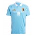 Camiseta Bélgica Orel Mangala #18 Visitante Equipación Eurocopa 2024 manga corta